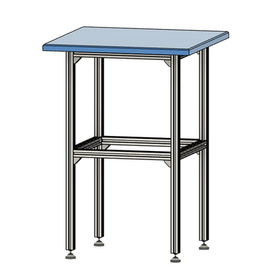 40-140-3SS MODULAR SOLUTIONS GUSSET BRACKET<BR>90MM X 90MM WITH STAINLESS STEEL HARDWARE REINFORCEMENT ANGLE